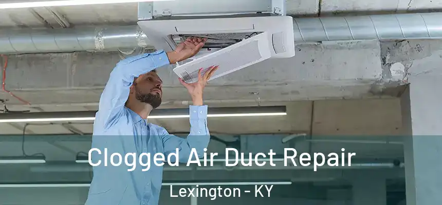 Clogged Air Duct Repair Lexington - KY