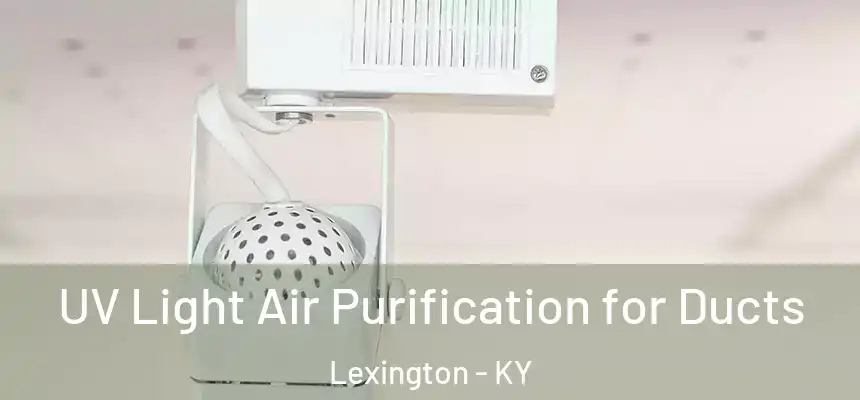 UV Light Air Purification for Ducts Lexington - KY